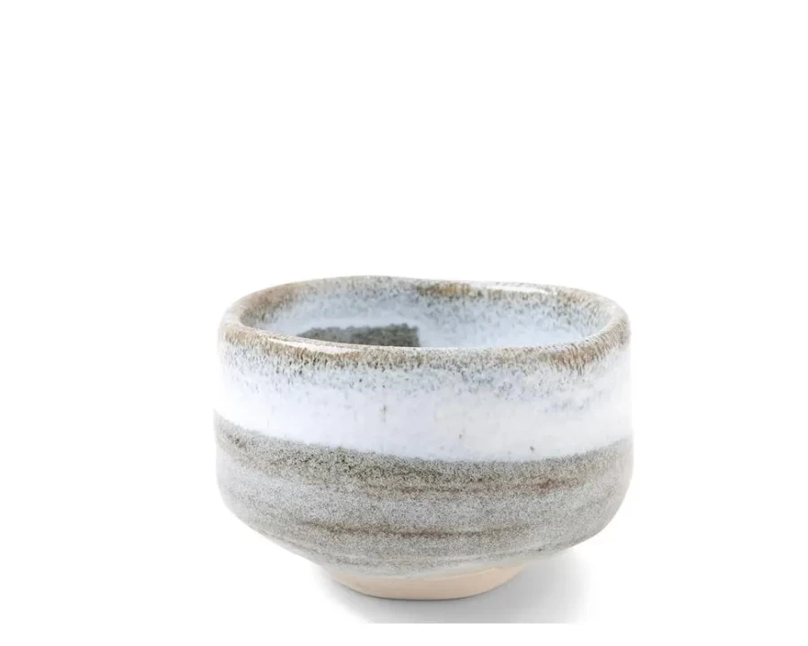 "Miya Company Premium Matcha Bowl – Kiroro Snow Design for Traditional Japanese Tea Ceremony"