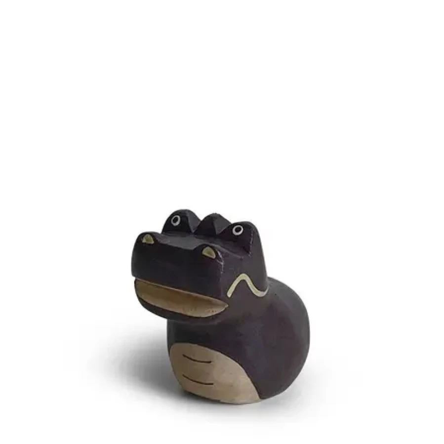 Miya Company T-Lab Wooden Zodiac Animal Dragon Figurine - Handcrafted Decorative Collectible