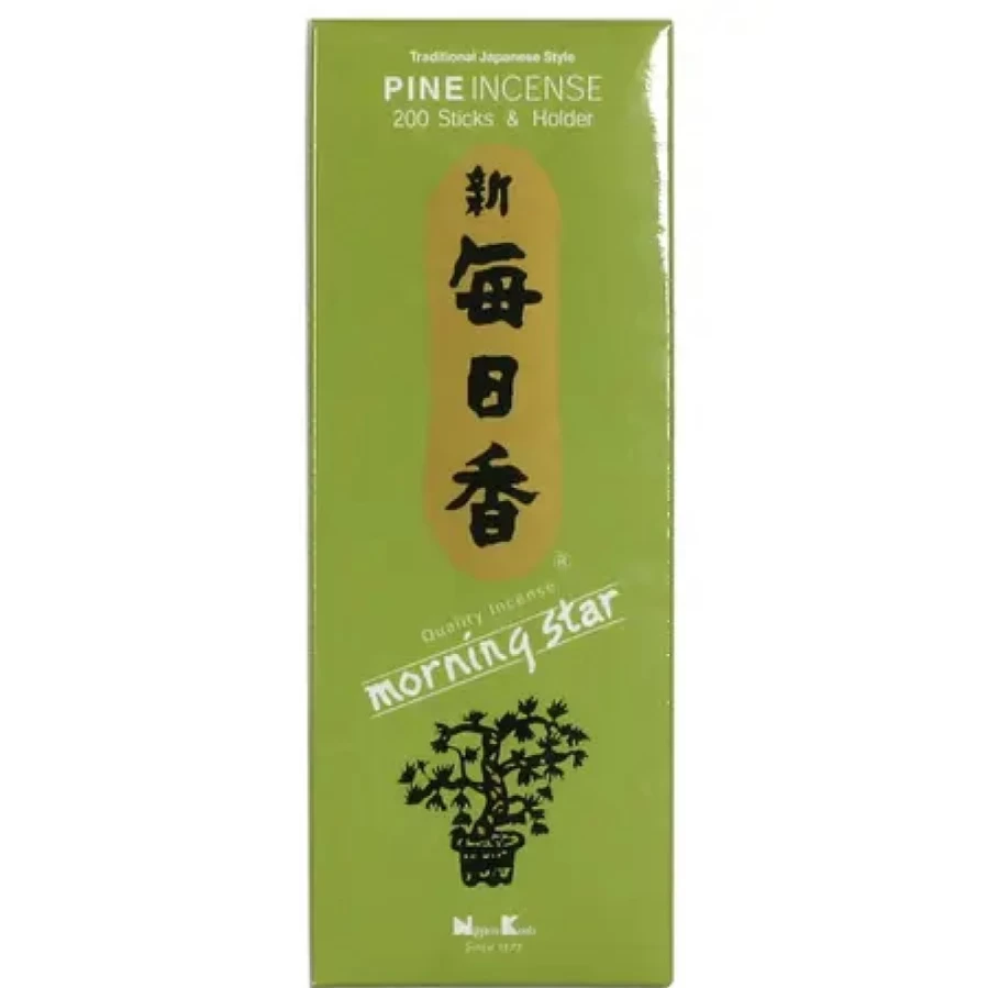 Miya Company Morning Star Pine Incense Sticks - Natural Aromatic Fragrance for Relaxation & Meditation