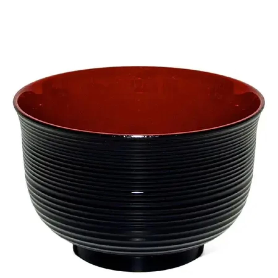 "Premium Lacquered Soup Bowl by Miya Company – Elegant & Durable Dining Essential"