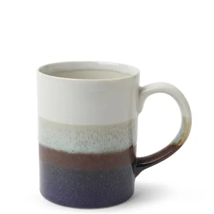 Miya Company Premium Cafe Con Panna Ceramic Coffee Mug - Elegant Design for Espresso & Hot Beverages