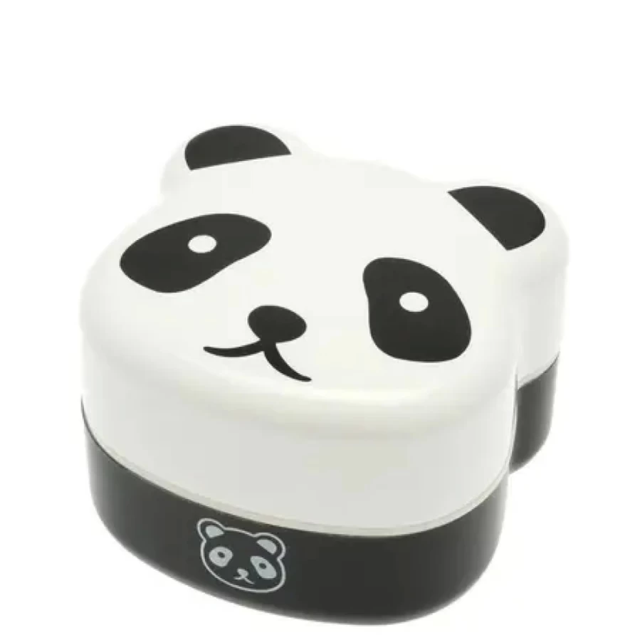 Miya Company Panda Face Bento Box - Eco-Friendly Lunch Container for Kids & Adults