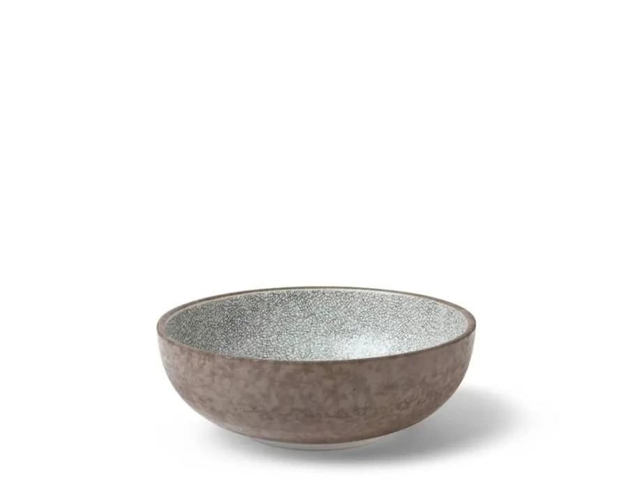 Miya Company 6-Inch Gray Ceramic Bowl – Hiware Stylish Dining & Serving Dish