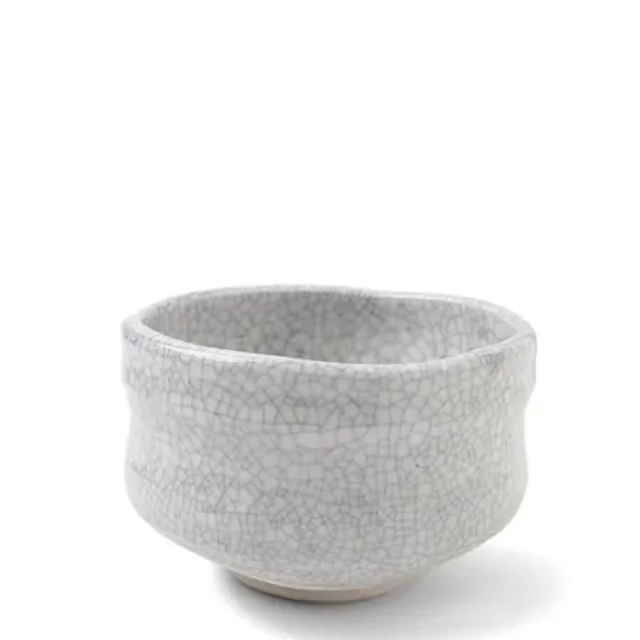 "Miya Company Matcha Bowl – Sumi Crackle Glaze Traditional Japanese Tea Ceremony Set"