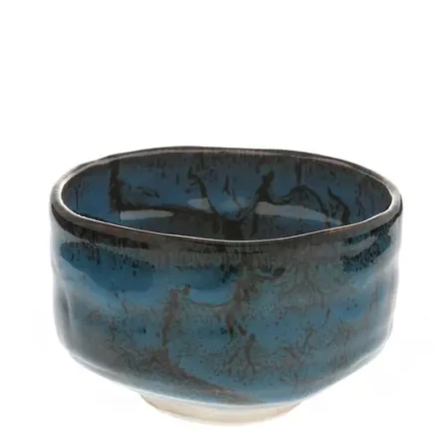 "Premium Matcha Bowl by Miya Company – Authentic Aodako Style for Traditional Tea Ceremonies"