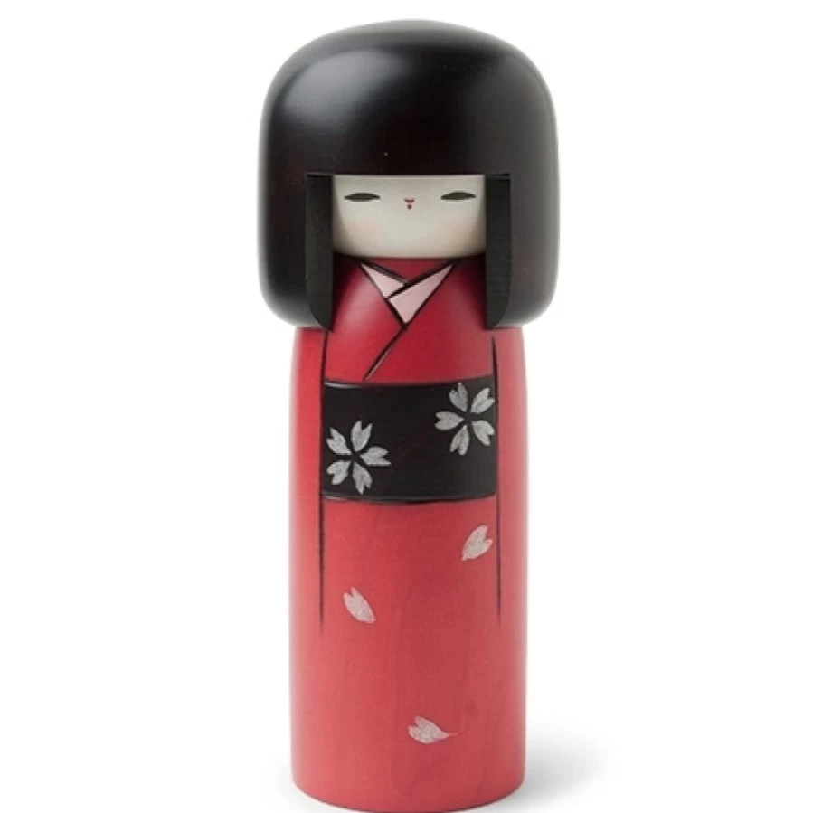 "Authentic Japanese Kokeshi Doll - Miho by Miya Company | Handcrafted Traditional Collectible"
