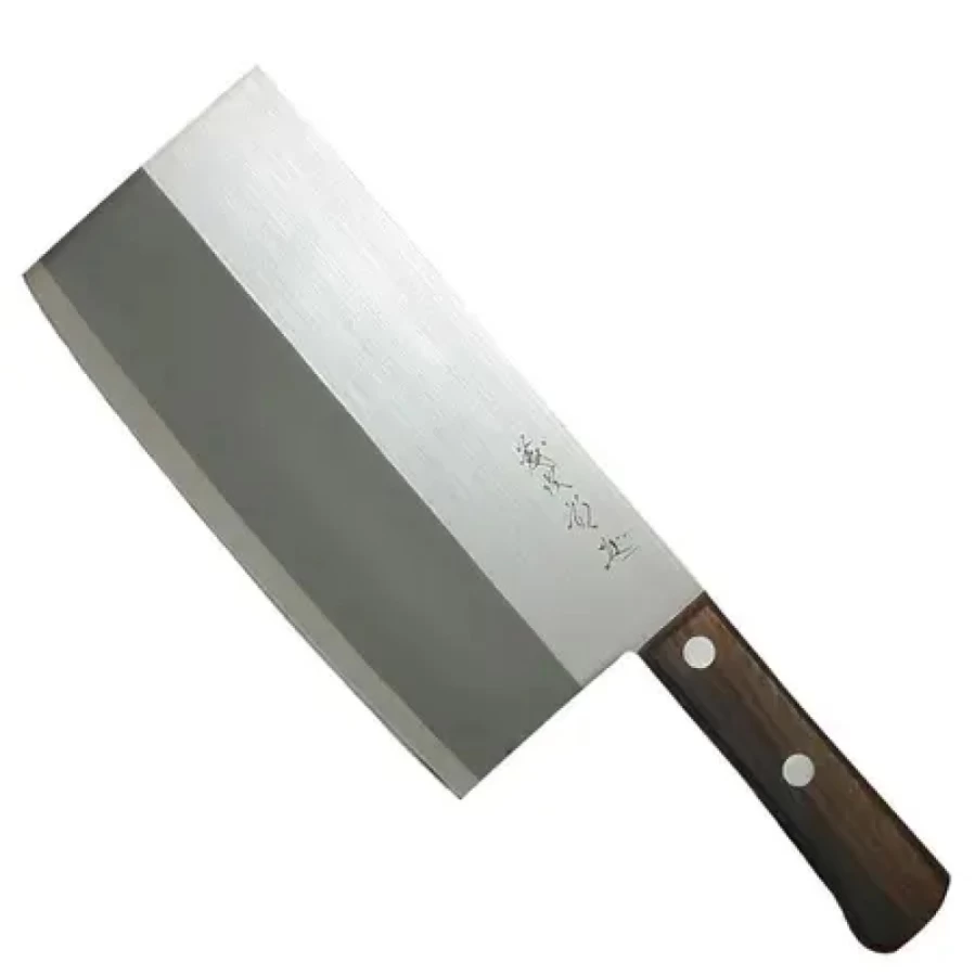 "Miya Company Premium Chopping Knife - Ergonomic Flat Handle Design for Professional Kitchen Use"