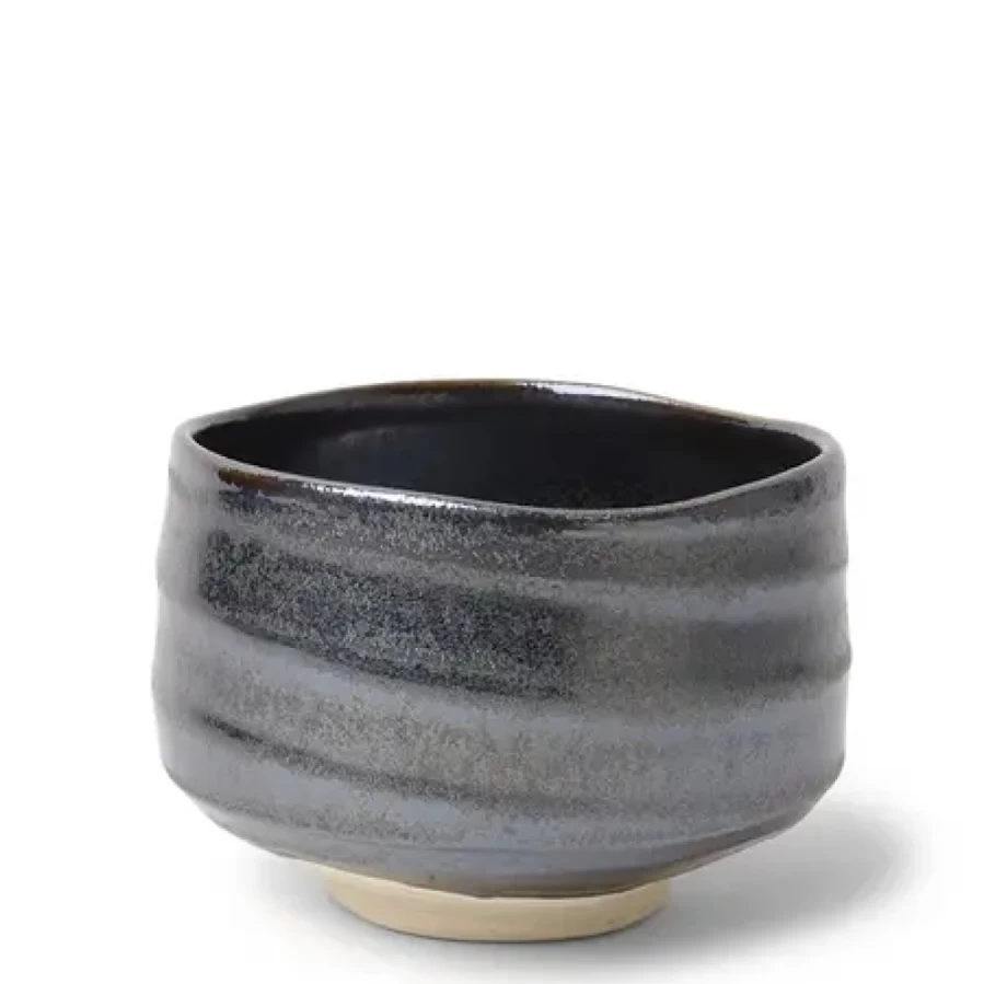 "Authentic Matcha Bowl 4.5" by Miya Company - Premium Ceramic Tea Cup for Traditional Japanese Tea Ceremony"