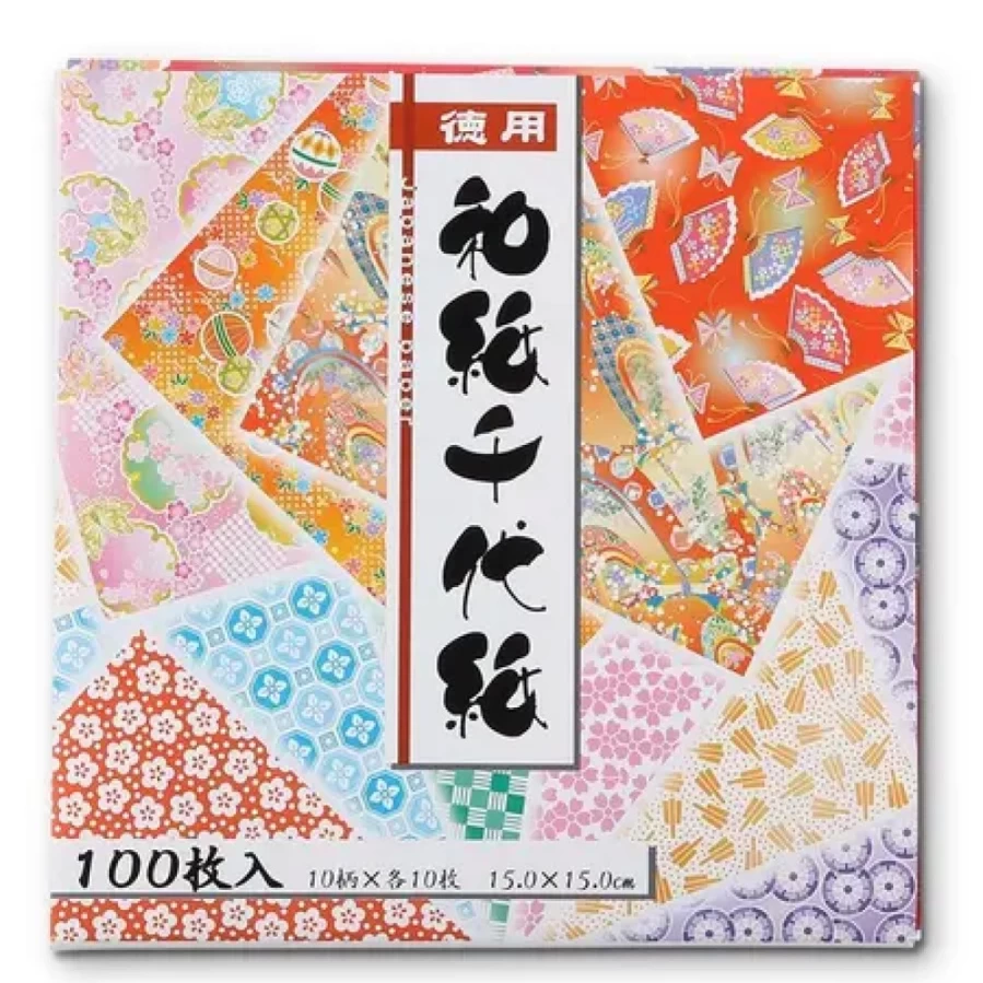 Miya Company Origami Paper 6 Inch Assorted Colors - Premium Japanese Folding Sheets for DIY Crafts and Art Projects