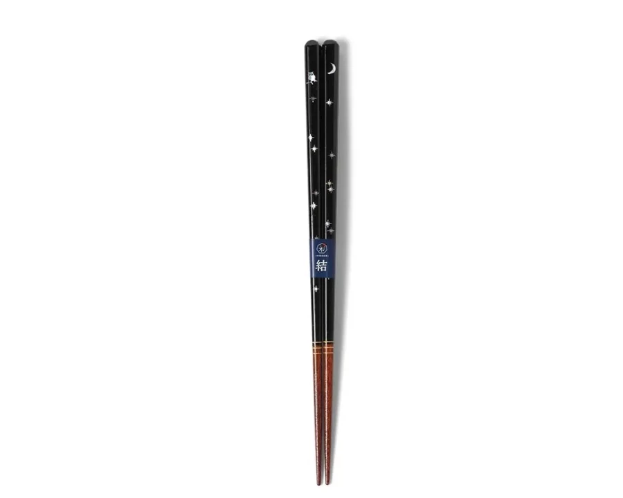Miya Company Owl-Themed Chopsticks - Elegant Nighttime Design for Stylish Dining