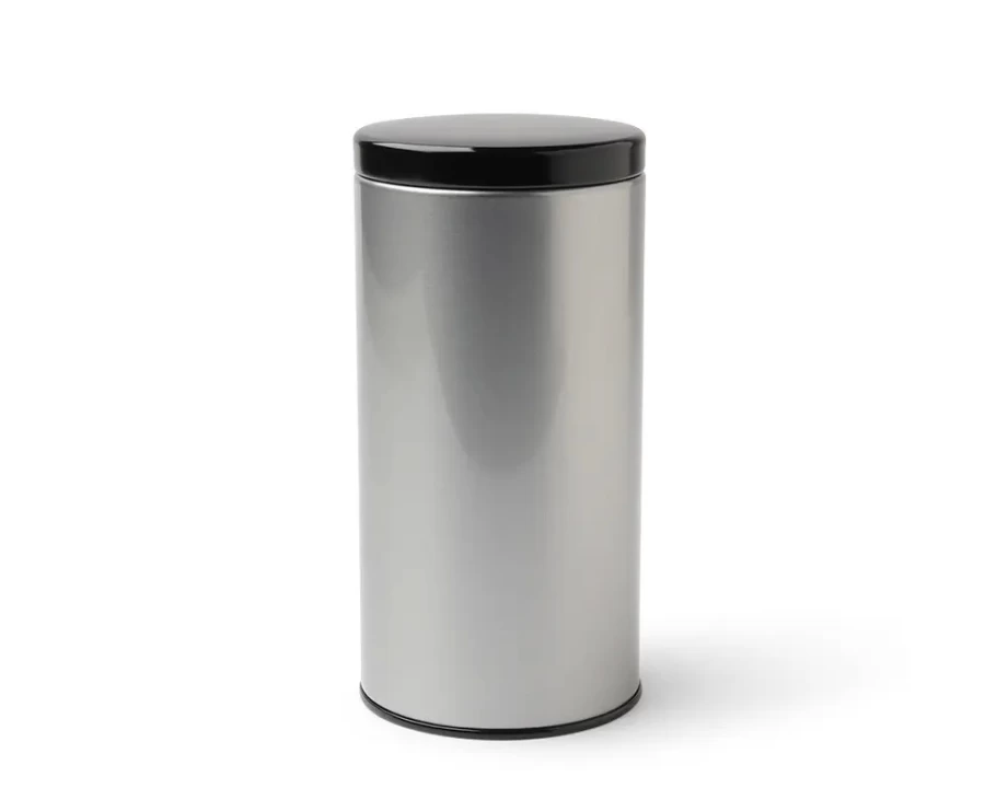 "Miya Company 200G Airtight Tea Canister With Black Lid - Premium Tea Storage Container"