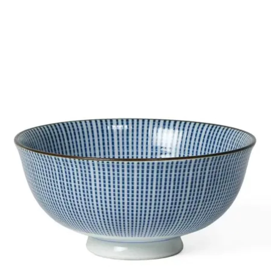 Miya Company Sendan Tokusa 4.75-Inch Traditional Japanese Rice Bowl for Authentic Dining Experience