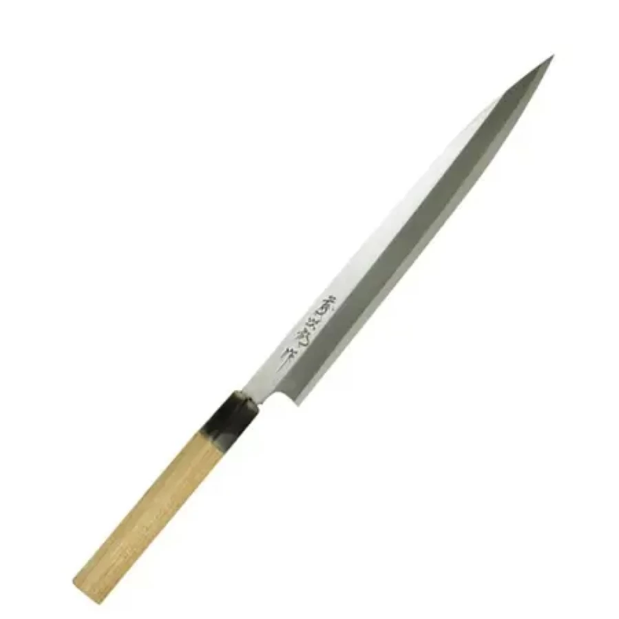 Miya Company Yanagiba Knife 9.5" - Shirogami Steel Japanese Sashimi Sushi Chef Knife - Tojiro Style High Carbon Blade