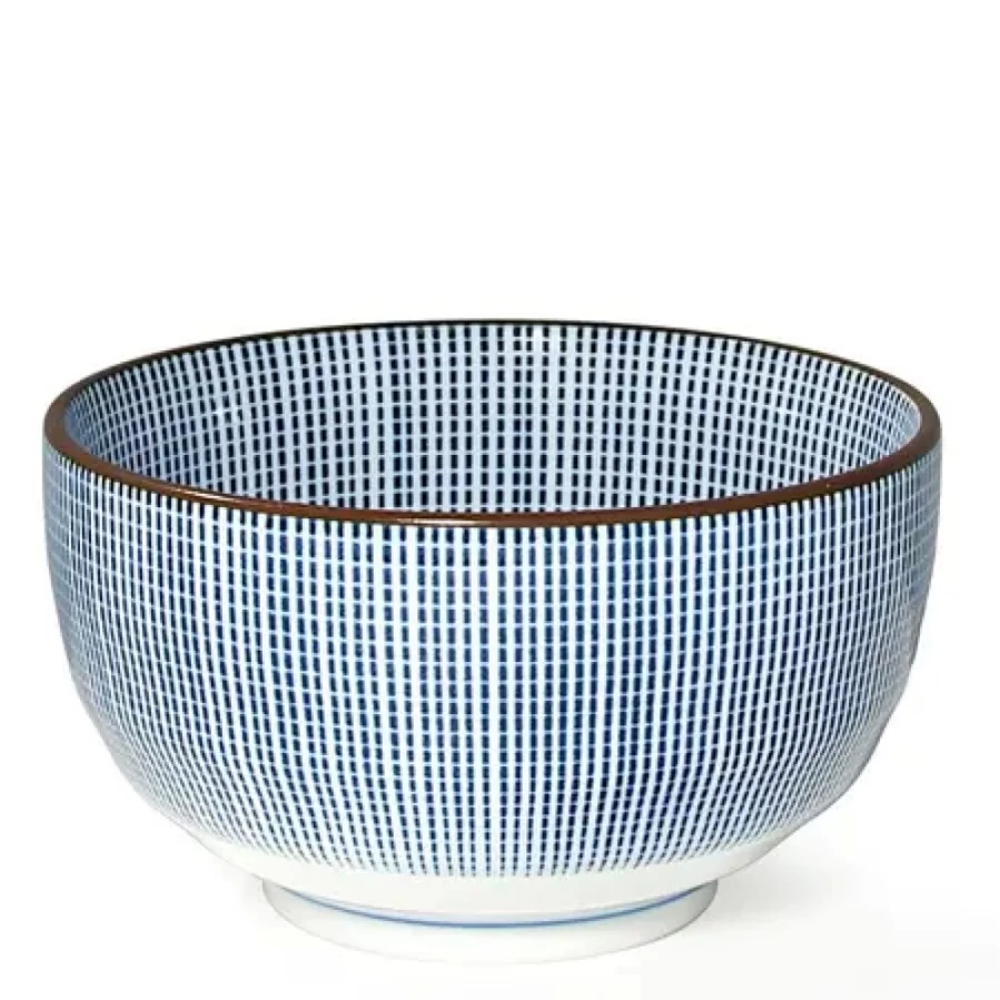 Miya Company Sendan Tokusa 5-Inch Ceramic Soup Bowl – Durable & Stylish Japanese Tableware