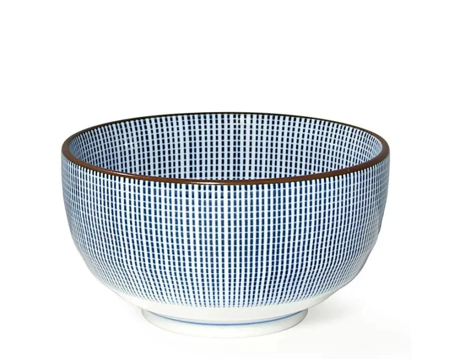 Miya Company Sendan Tokusa 5-Inch Ceramic Soup Bowl – Durable & Stylish Japanese Tableware