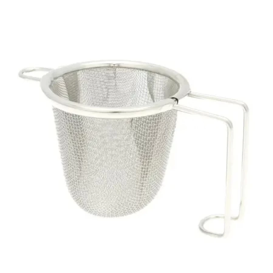 Premium Tea Strainer with Handle & Stand - Durable Stainless Steel Infuser by Miya Company - Easy-Clean Mesh for Loose Leaf Tea - Perfect for Tea Lovers & Gift Ideas