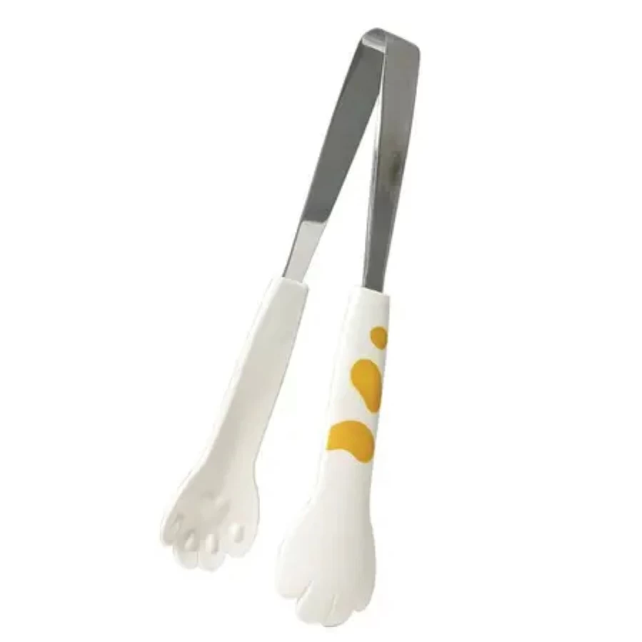 Miya Company Large Cat Paw Tongs - Cute Kitchen Utensil for Cooking and Serving