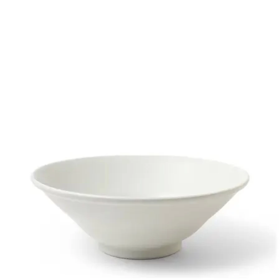 Miya Company 7.75 Inch White Ceramic Noodle Bowl – Stylish & Durable Soup Bowl for Asian Dishes