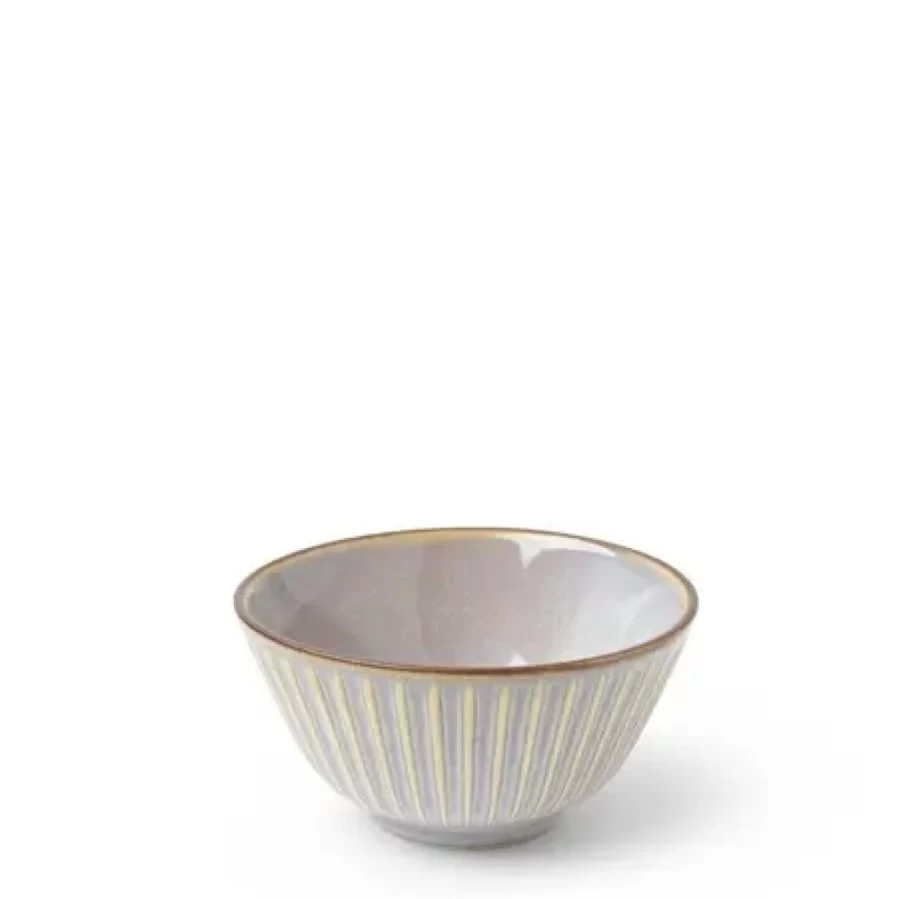 Miya Company Aiya 5.5 Inch Ivory Porcelain Rice Bowl – Elegant Dining Tableware