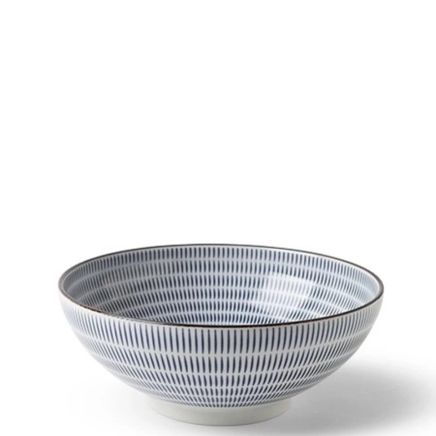 Miya Company Navy Blue 8.25-Inch Sen Colors Bowl for Dining & Serving