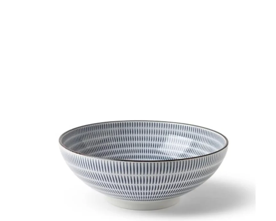 Miya Company Navy Blue 8.25-Inch Sen Colors Bowl for Dining & Serving
