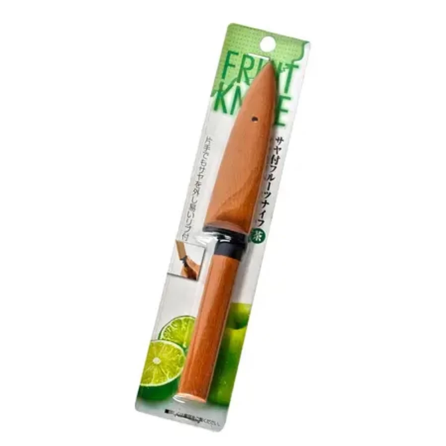 "Premium Miya Paring Knife with Protective Sheath – Sharp Stainless Steel Blade for Precision Cutting"