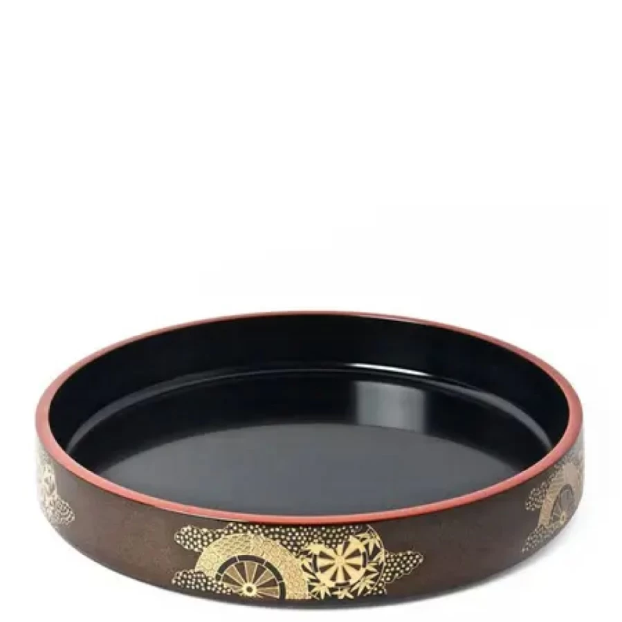 Miya Company 15.5 Inch Golden Bridge Sushi Bowl – Premium Large Serving Dish for Sushi, Rice & Salads