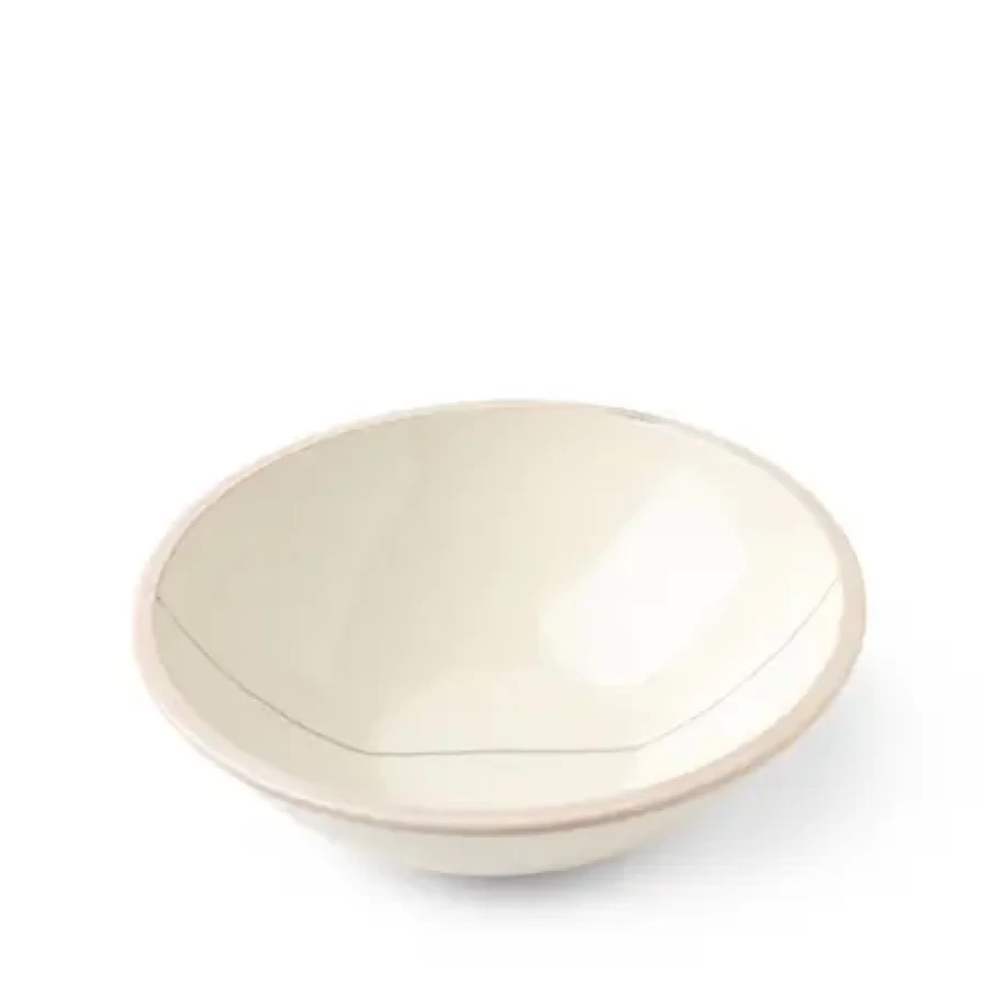 Miya Company Shiratama 5.25 Inch Japanese Shallow Ceramic Bowl for Dessert and Soup