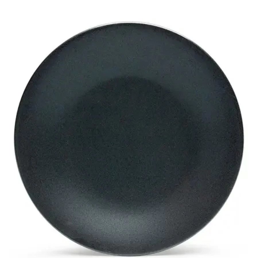 Miya Company Iron Glaze 11-Inch Porcelain Dinner Plate – Elegant Stoneware Dish for Dining
