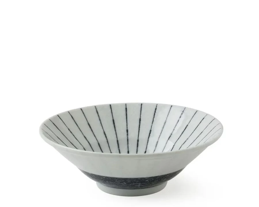 Miya Company 7.75-Inch Tokusa Ceramic Bowl – Handcrafted Japanese-Style Serving Dish