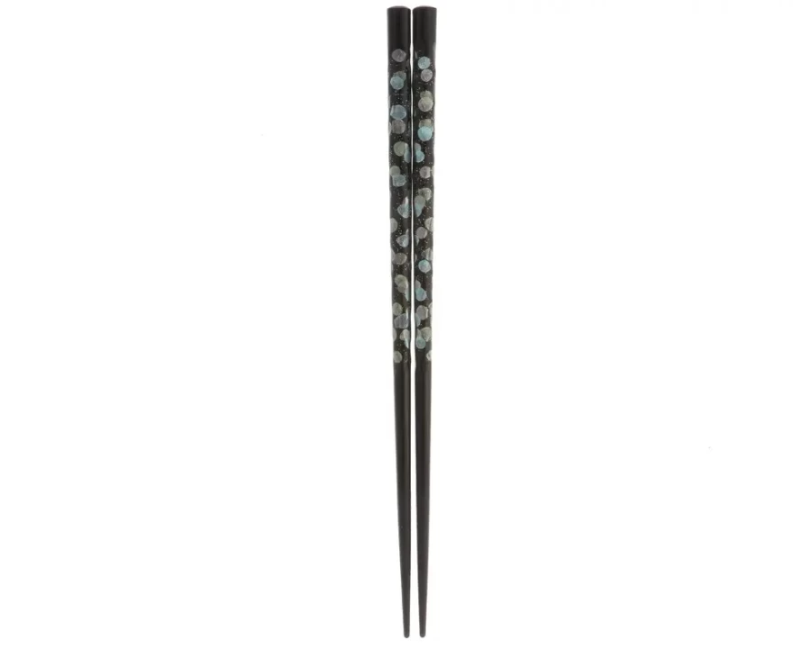 Miya Company Kagayaki Blue Lacquer Chopsticks – Handcrafted Japanese Dining Utensils