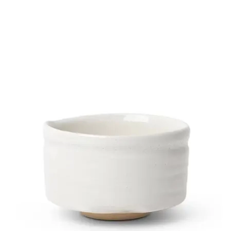"Miya Company Premium Matcha Bowl – First Snow Ceremonial Grade Tea Set for Authentic Japanese Tea Experience"