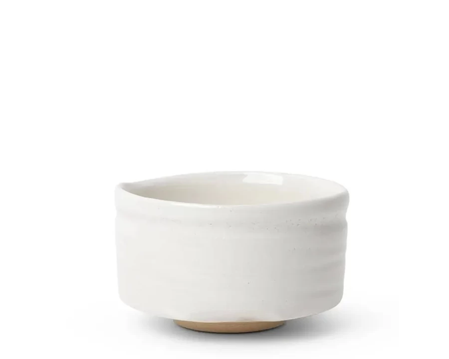 "Miya Company Premium Matcha Bowl – First Snow Ceremonial Grade Tea Set for Authentic Japanese Tea Experience"