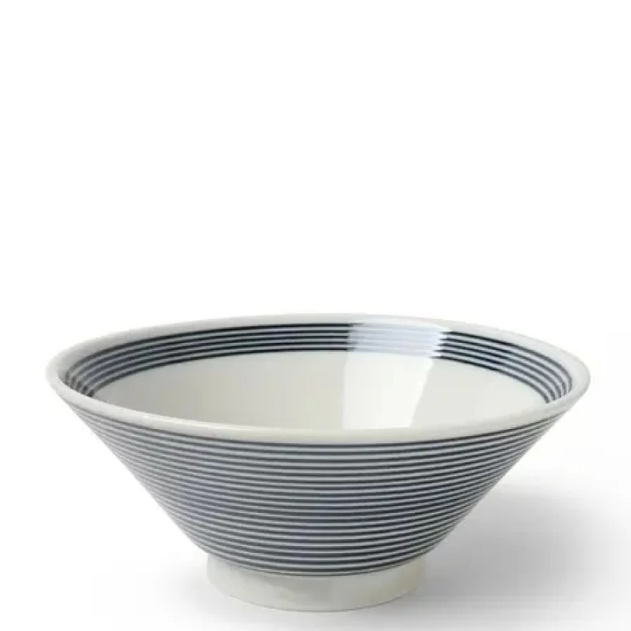 Miya Company 8.25" Seseragi Ramen Bowl - Premium Ceramic Japanese Noodle Soup Dish