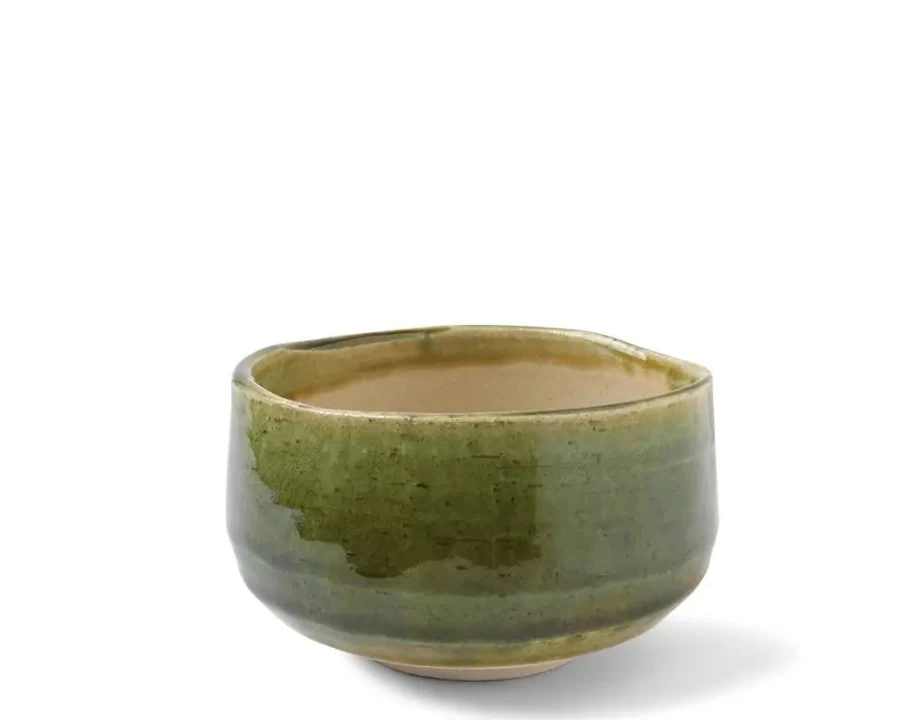"Premium Matcha Bowl Set - Oribe Style by Miya Company, Authentic Japanese Tea Ceremony Set"