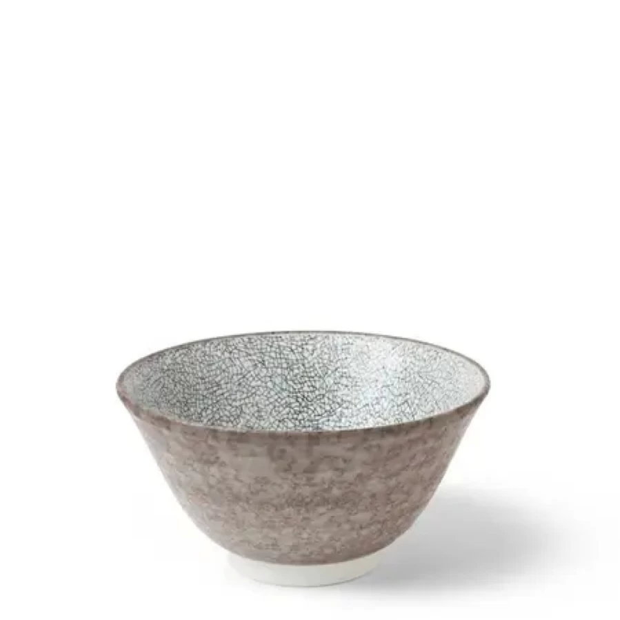Miya Company 5.25" Gray Ceramic Rice Bowl - Durable & Stylish Dining Essential