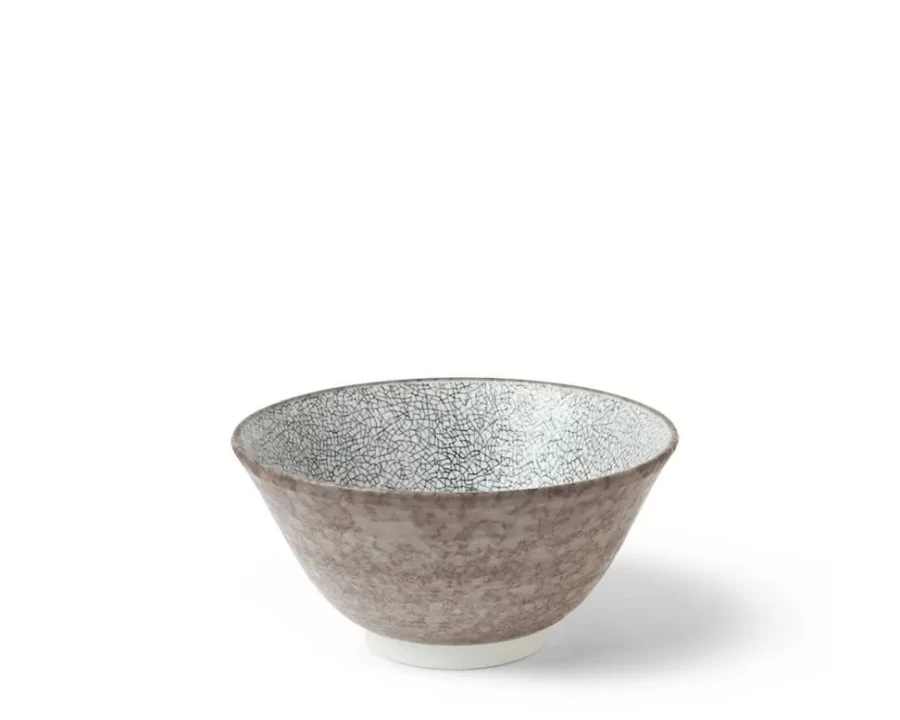 Miya Company 5.25" Gray Ceramic Rice Bowl - Durable & Stylish Dining Essential