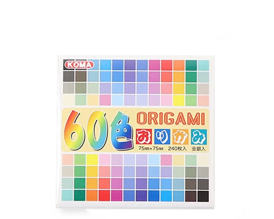 Miya Company Origami Paper 3 Inch Assorted Colors for DIY Craft and Art Projects
