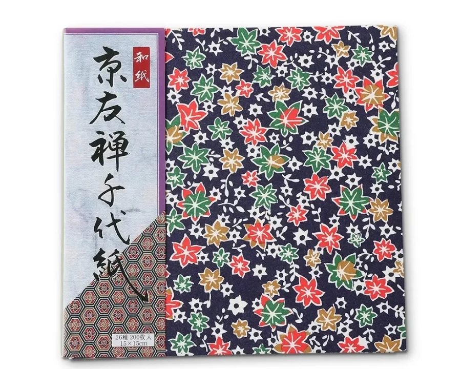 "Origami Paper 6 Inch Assorted Colors - Premium Quality by Miya Company"