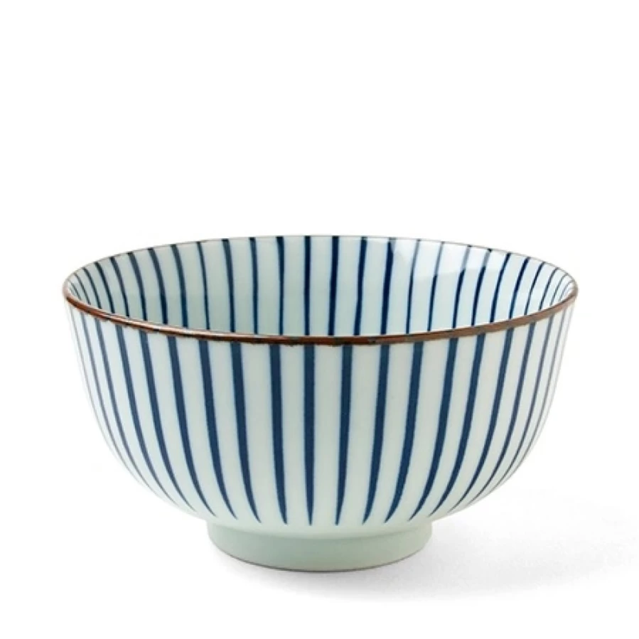 Miya Company Tokusa 5.5-Inch Ceramic Bowl – Handcrafted Japanese-Style Serving Dish