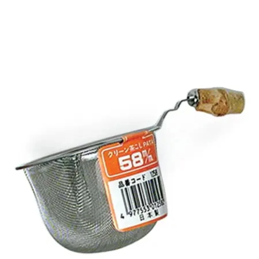 Miya Company Stainless Steel Tea Strainer with Handle - 58mm Fine Mesh Infuser for Loose Leaf Tea