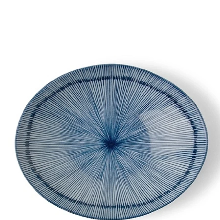 Miya Company 9-Inch Oval Tokusa Bowl – Premium Japanese-Style Serving Dish