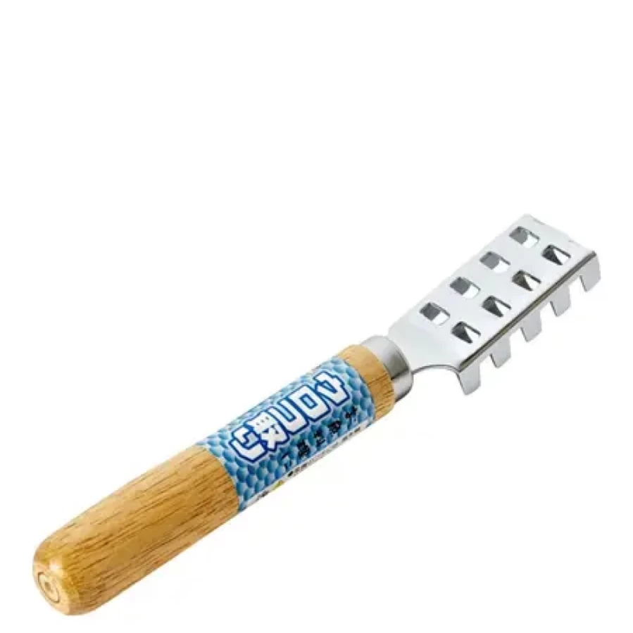 "Miya Company Fish Scaler - Stainless Steel Fish Descaler Tool for Easy Scale Removal"
