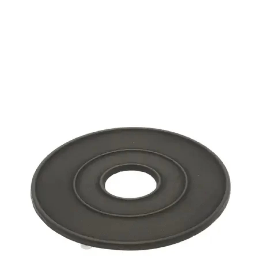 Miya Company Cast Iron Trivet – Heavy Duty Heat Resistant Kitchen Trivet for Pots and Pans – Decorative and Functional Stove Top Protector