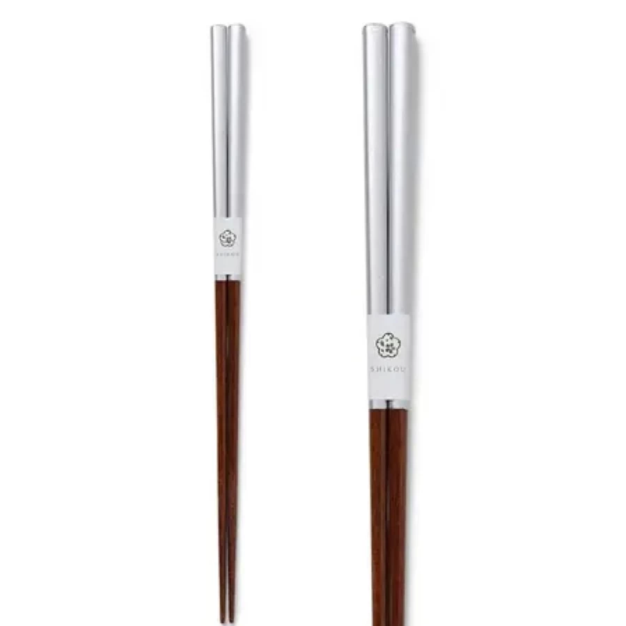 "Premium Silver Chopsticks Set by Miya Company – Elegant & Durable Dining Utensils"