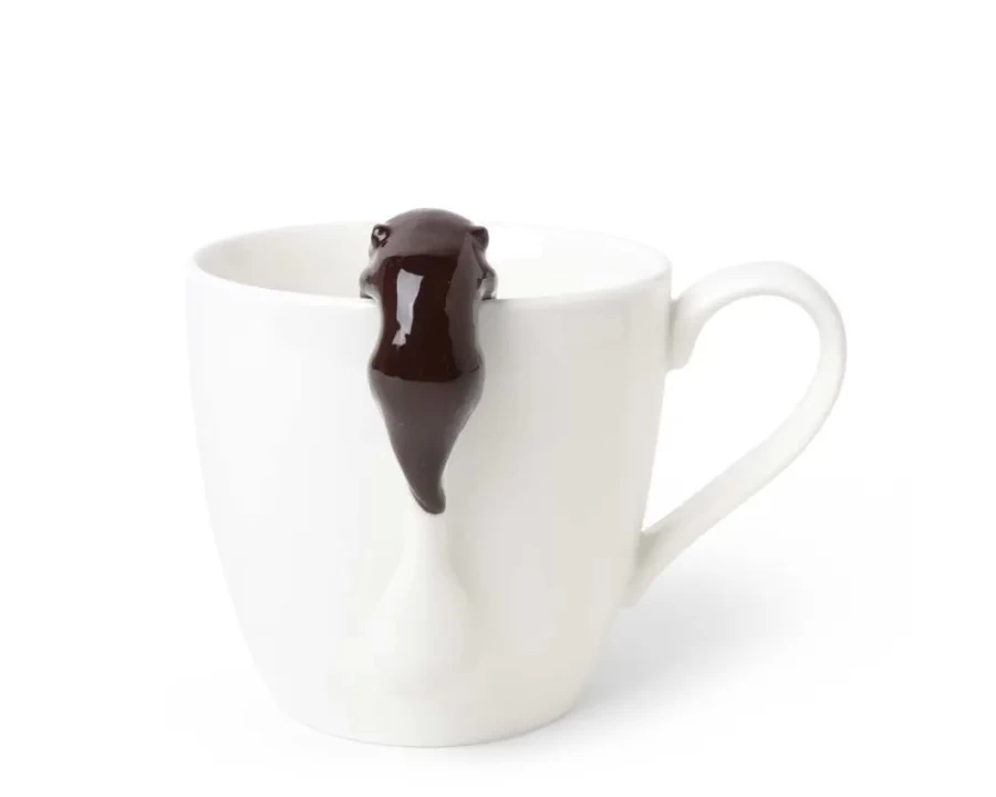 Miya Company Hanging Spoon Hedgehog Brown - Adorable Kitchen Decor for Unique Gifts