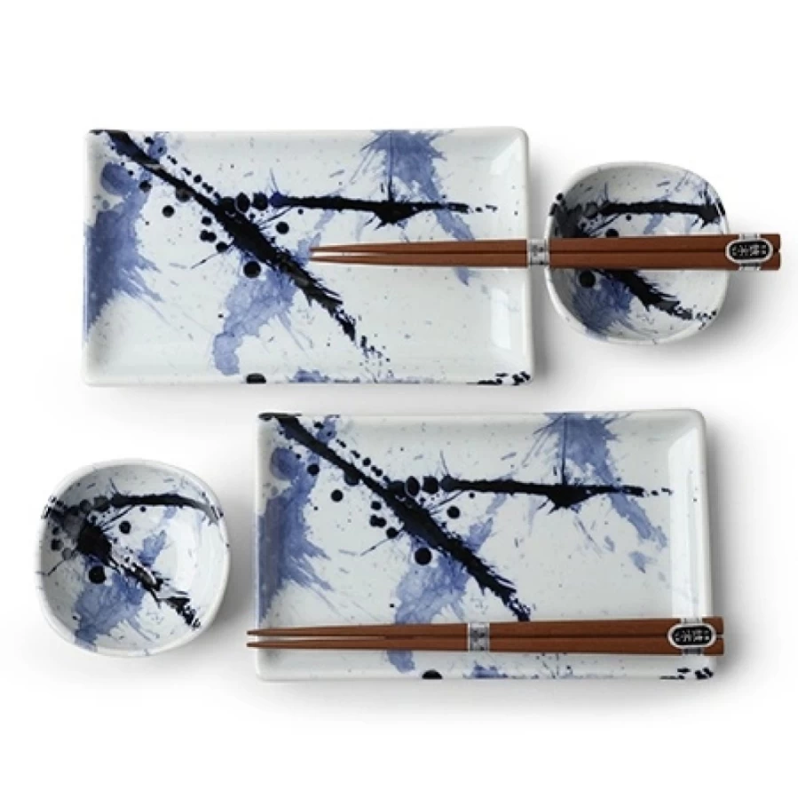 Miya Company Blue Sumi Sushi Set – Premium Japanese Sushi Making Kit