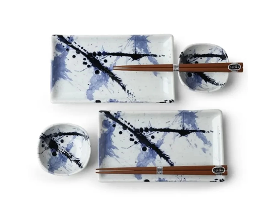Miya Company Blue Sumi Sushi Set – Premium Japanese Sushi Making Kit