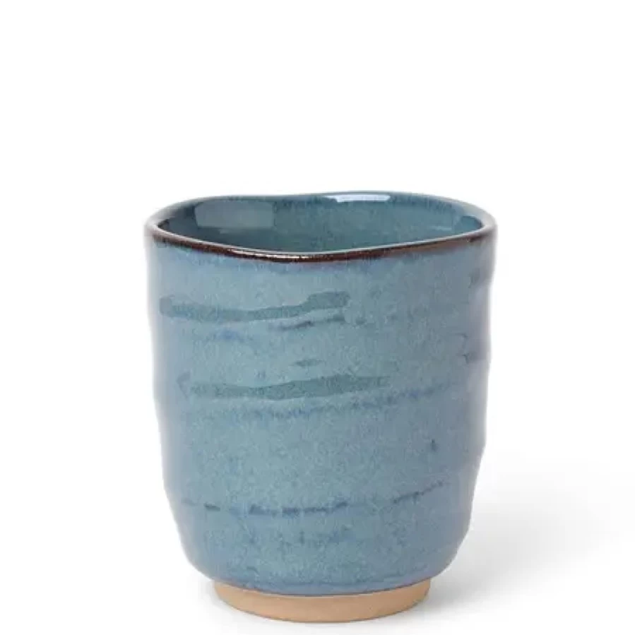 Miya Company Dark Blue Teacup - Elegant Japanese-Inspired Kinyou Design for Tea Lovers