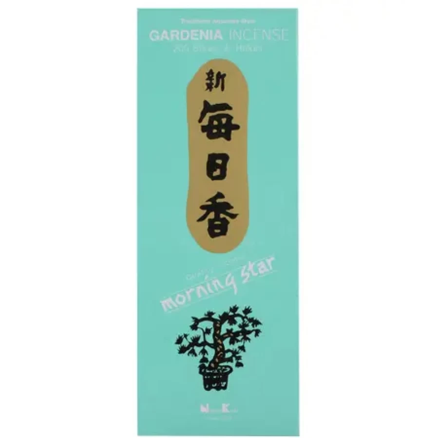 Miya Company Morning Star Incense - Gardenia Scented Sticks for Aromatherapy & Relaxation
